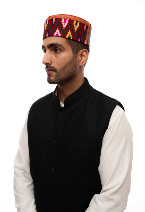 Traditional Handcrafted Border Cap - Image 2